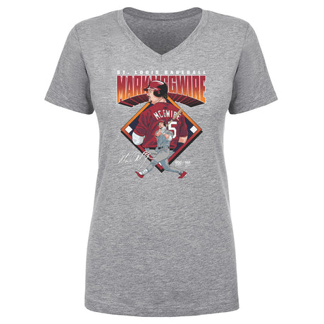 Mark McGwire Women's V-Neck T-Shirt | 500 LEVEL
