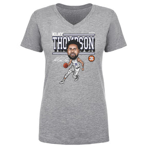 Klay Thompson Women's V-Neck T-Shirt | 500 LEVEL