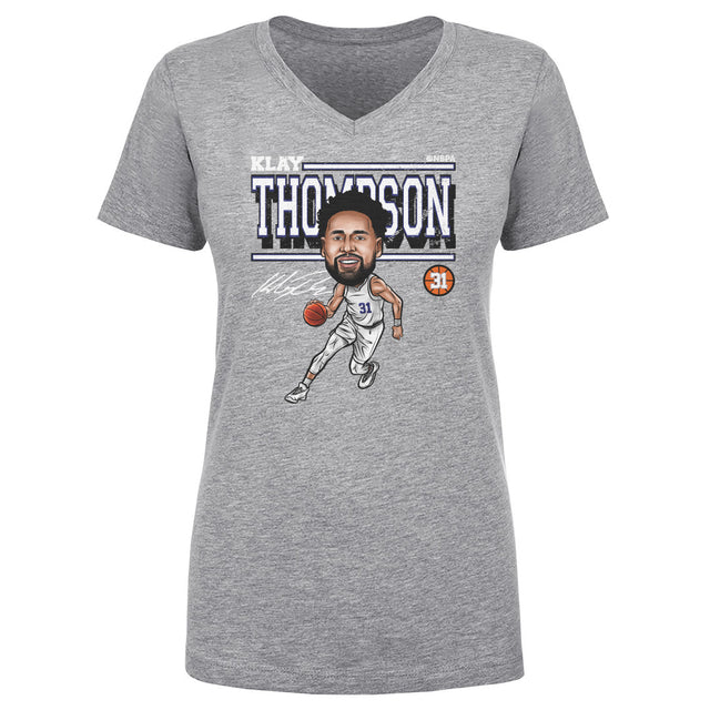 Klay Thompson Women's V-Neck T-Shirt | 500 LEVEL