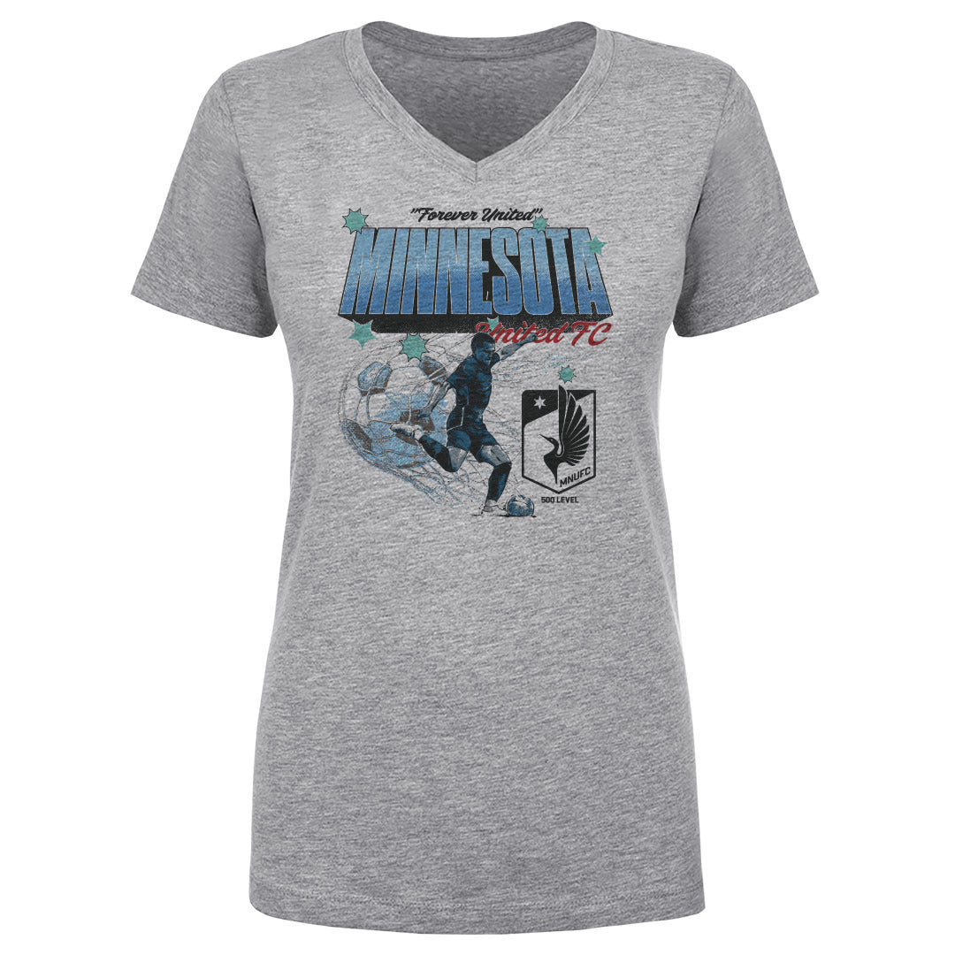 Minnesota United Women's V-Neck T-Shirt | 500 LEVEL