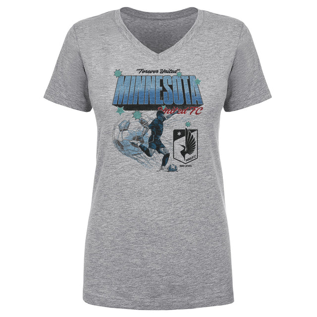 Minnesota United Women's V-Neck T-Shirt | 500 LEVEL