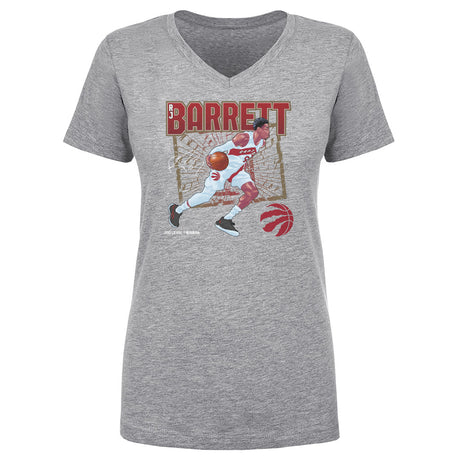 RJ Barrett Women's V-Neck T-Shirt | 500 LEVEL