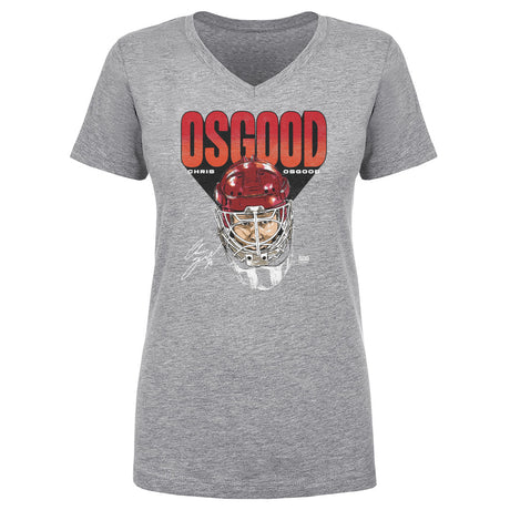 Chris Osgood Women's V-Neck T-Shirt | 500 LEVEL