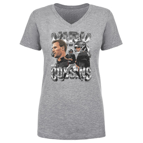 Kirk Cousins Women's V-Neck T-Shirt | 500 LEVEL