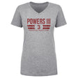Reggie Powers III Women's V-Neck T-Shirt | 500 LEVEL