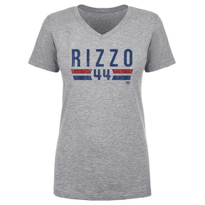 Anthony Rizzo Women's V-Neck T-Shirt | 500 LEVEL