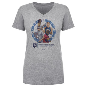 Charlotte Invitational Women's V-Neck T-Shirt | 500 LEVEL