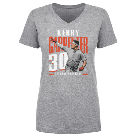 Kerry Carpenter Women's V-Neck T-Shirt | 500 LEVEL