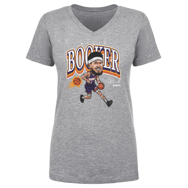 Devin Booker Women's V-Neck T-Shirt | 500 LEVEL