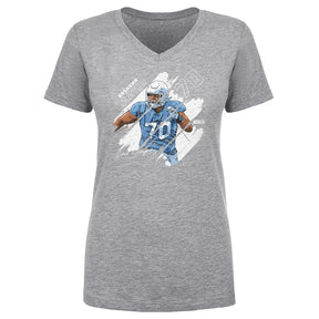 Rashawn Slater Women's V-Neck T-Shirt | 500 LEVEL