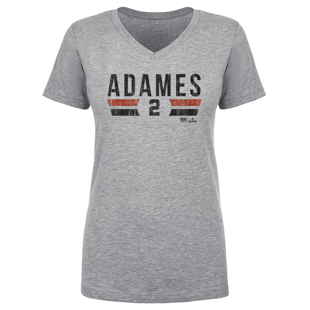 Willy Adames Women's V-Neck T-Shirt | 500 LEVEL