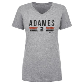 Willy Adames Women's V-Neck T-Shirt | 500 LEVEL