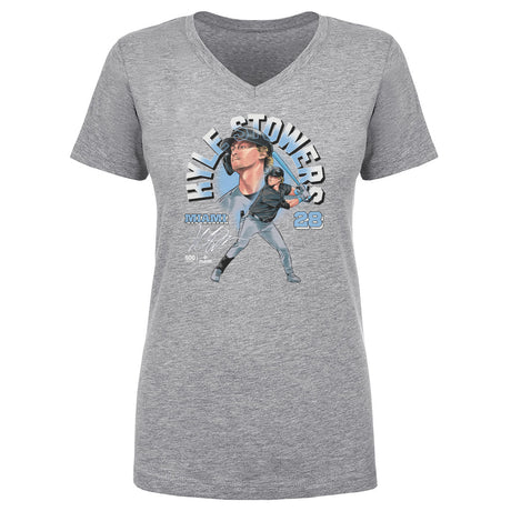 Kyle Stowers Women's V-Neck T-Shirt | 500 LEVEL
