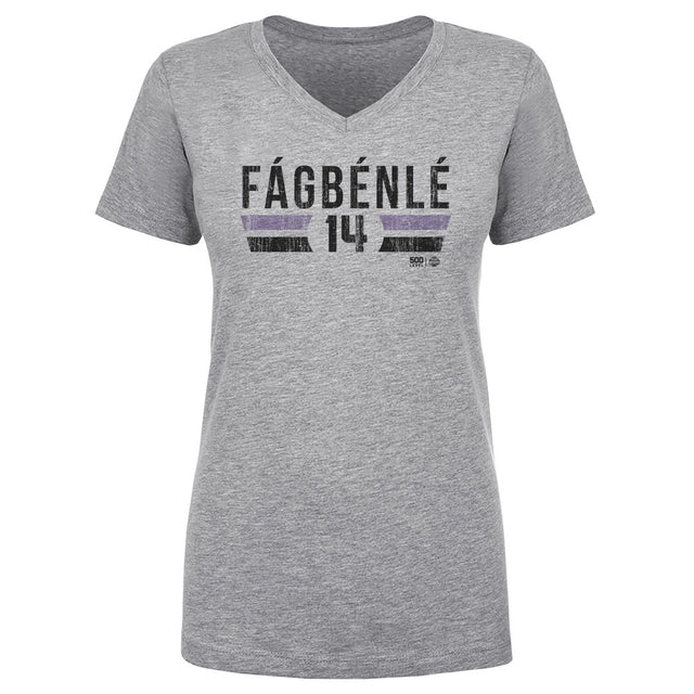 Temi Fagbenle Women's V-Neck T-Shirt | 500 LEVEL