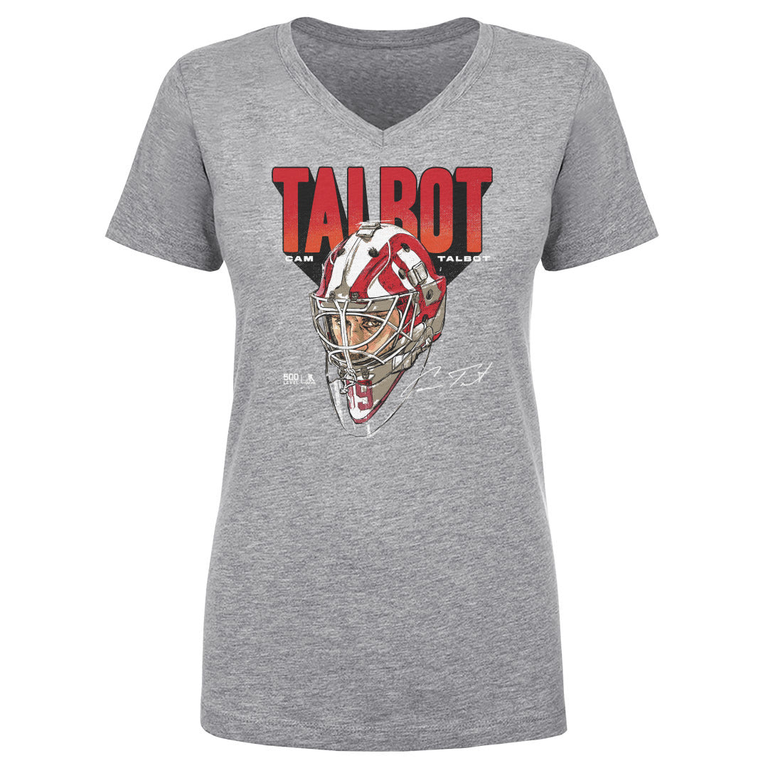 Cam Talbot Women's V-Neck T-Shirt | 500 LEVEL