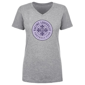 Racing Louisville FC Women's V-Neck T-Shirt | 500 LEVEL