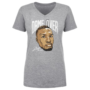 Damian Lillard Women's V-Neck T-Shirt | 500 LEVEL