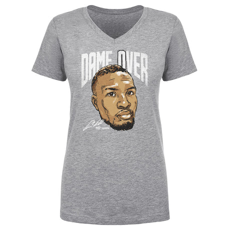 Damian Lillard Women's V-Neck T-Shirt | 500 LEVEL