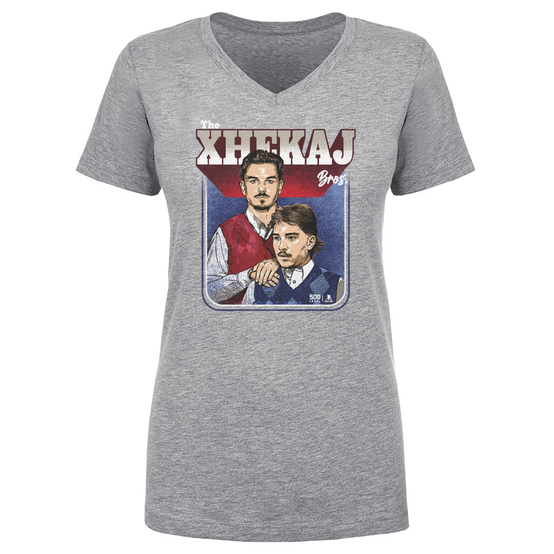 Arber Xhekaj Women's V-Neck T-Shirt | 500 LEVEL