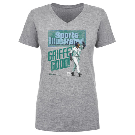 Ken Griffey Jr. Women's V-Neck T-Shirt | 500 LEVEL