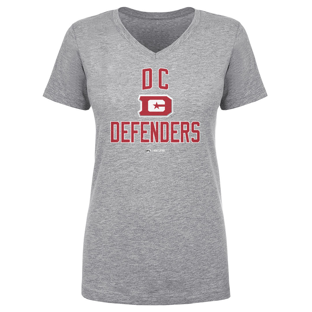 DC Defenders Women's V-Neck T-Shirt | 500 LEVEL