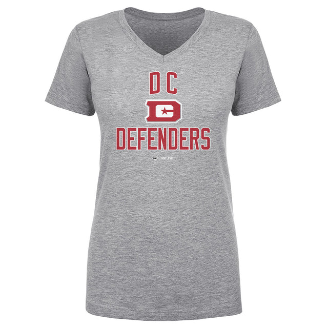 DC Defenders Women's V-Neck T-Shirt | 500 LEVEL