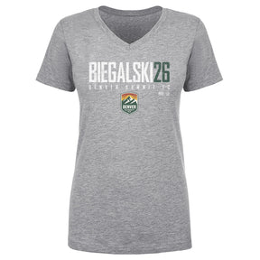 Camryn Biegalski Women's V-Neck T-Shirt | 500 LEVEL