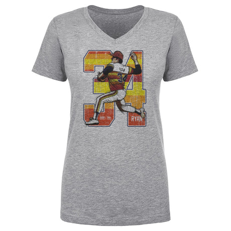 Nolan Ryan Women's V-Neck T-Shirt | 500 LEVEL