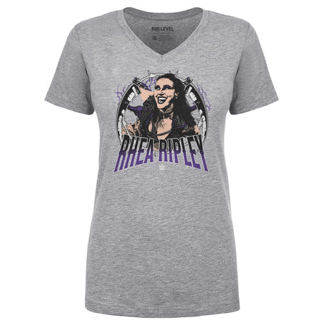 Rhea Ripley Women's V-Neck T-Shirt | 500 LEVEL