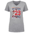 Christian McCaffrey Women's V-Neck T-Shirt | 500 LEVEL