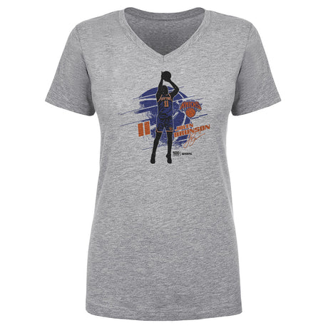 Jalen Brunson Women's V-Neck T-Shirt | 500 LEVEL