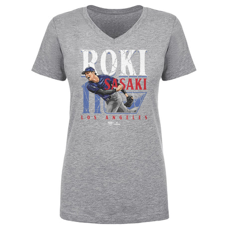 Roki Sasaki Women's V-Neck T-Shirt | 500 LEVEL
