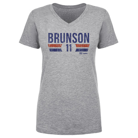 Jalen Brunson Women's V-Neck T-Shirt | 500 LEVEL