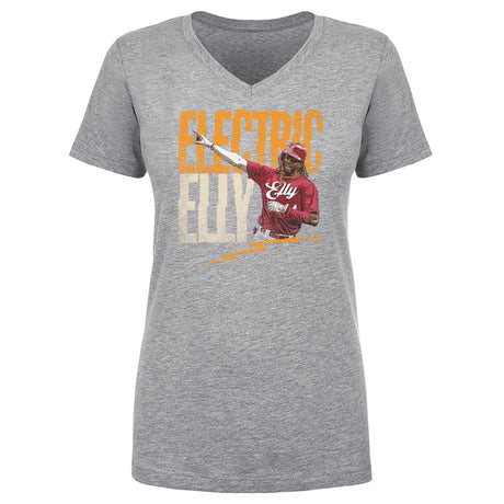 Elly De La Cruz Women's V-Neck T-Shirt | 500 LEVEL