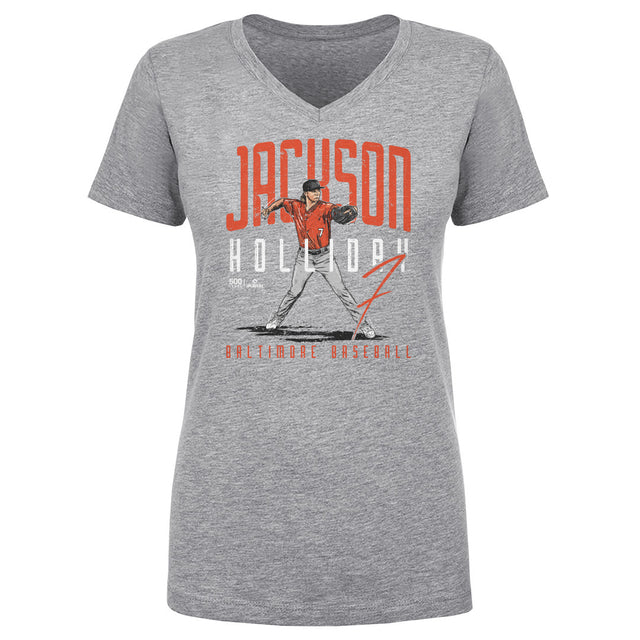 Jackson Holliday Women's V-Neck T-Shirt | 500 LEVEL