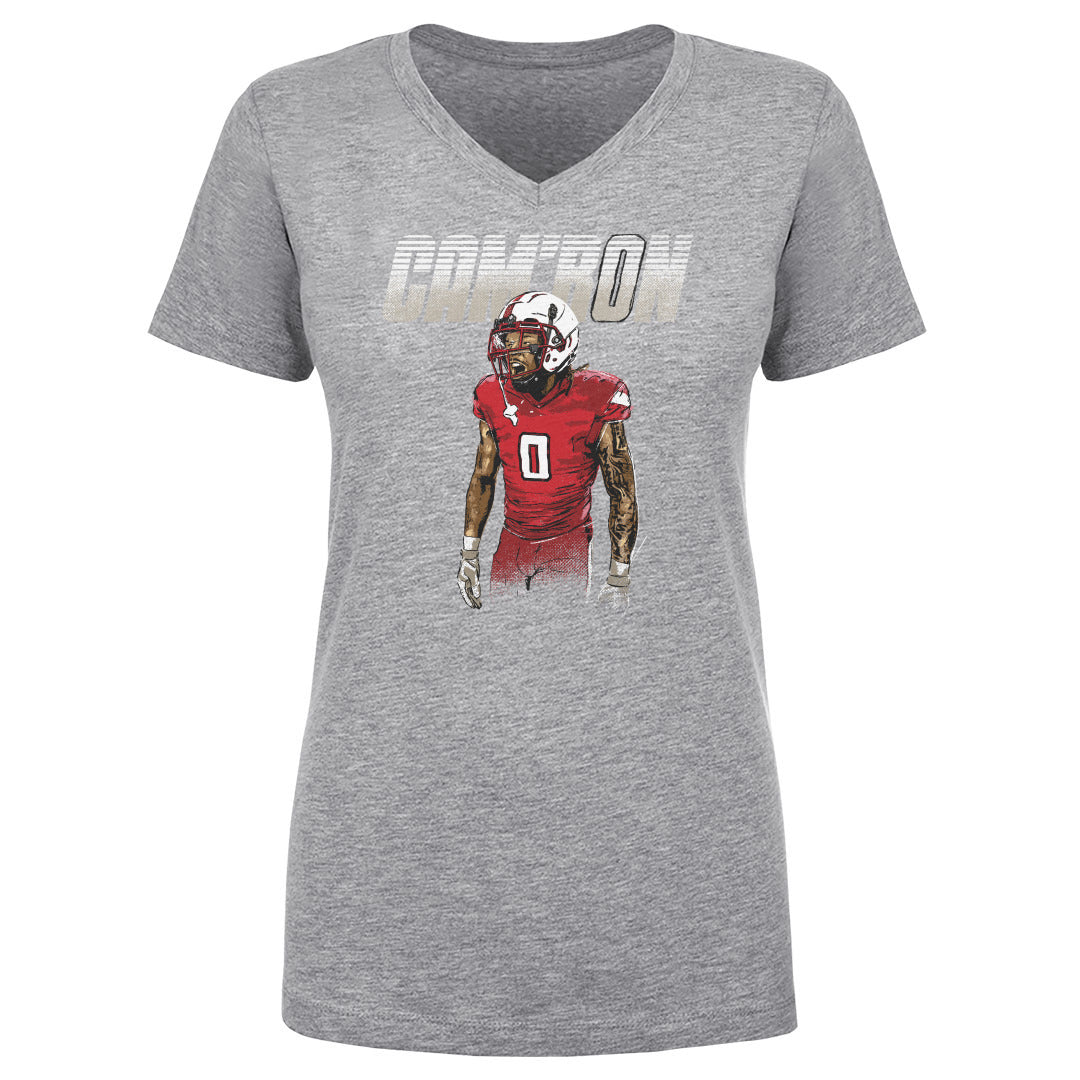 Cam'Ron Valdez Women's V-Neck T-Shirt | 500 LEVEL