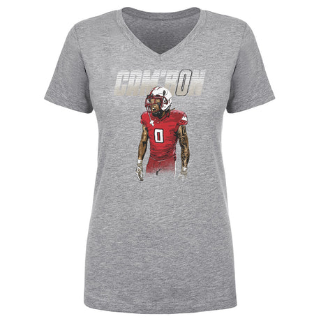 Cam'Ron Valdez Women's V-Neck T-Shirt | 500 LEVEL