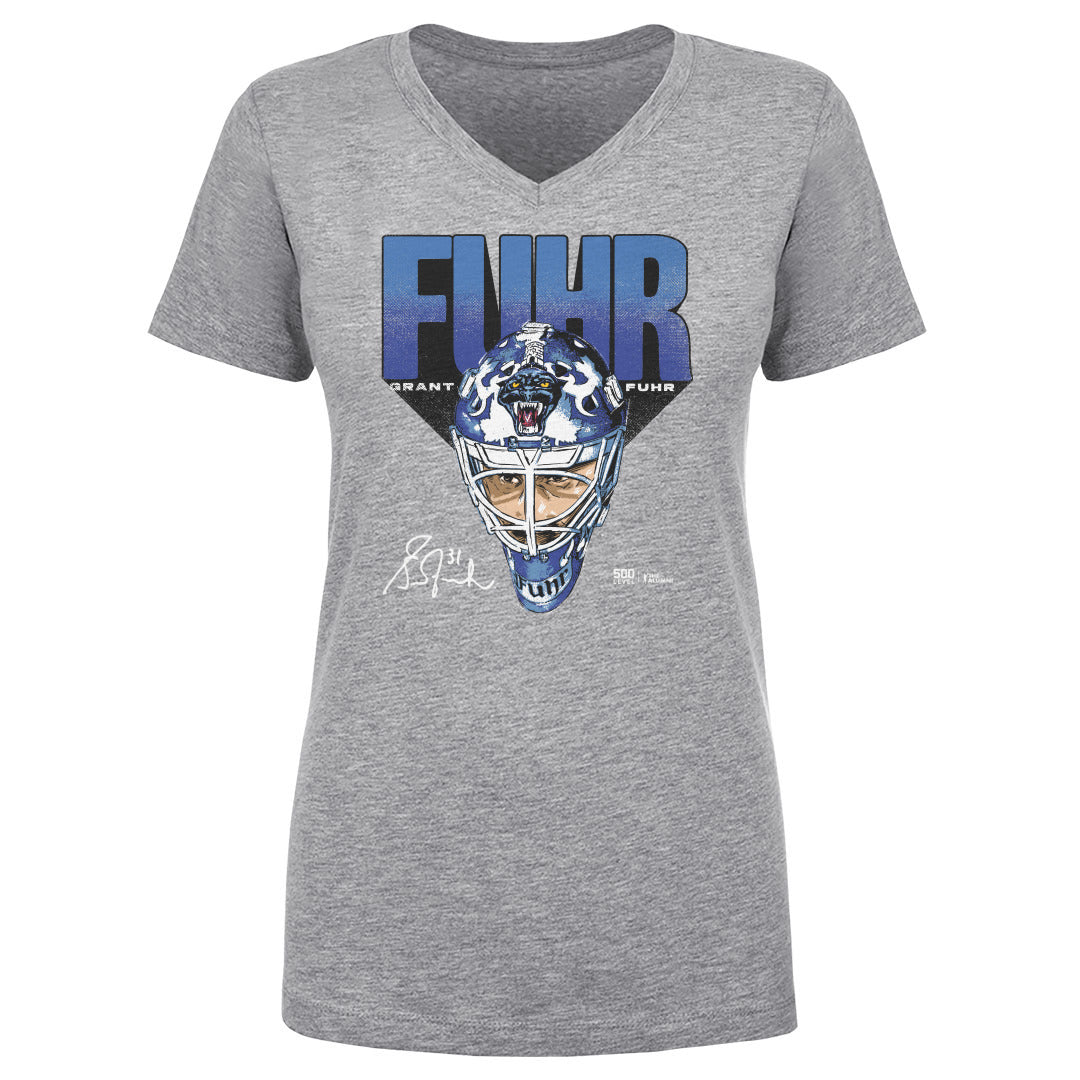Grant Fuhr Women's V-Neck T-Shirt | 500 LEVEL