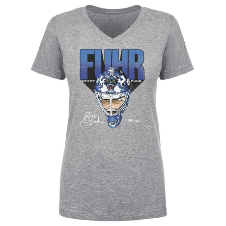 Grant Fuhr Women's V-Neck T-Shirt | 500 LEVEL