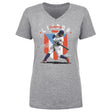 Francisco Lindor Women's V-Neck T-Shirt | 500 LEVEL