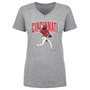 Elly De La Cruz Women's V-Neck T-Shirt | 500 LEVEL