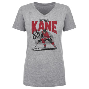 Patrick Kane Women's V-Neck T-Shirt | 500 LEVEL