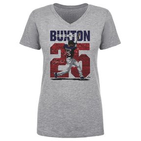 Byron Buxton Women's V-Neck T-Shirt | 500 LEVEL