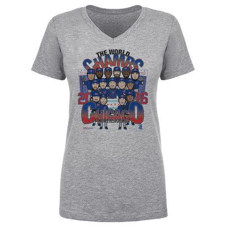 Chicago Women's V-Neck T-Shirt | 500 LEVEL