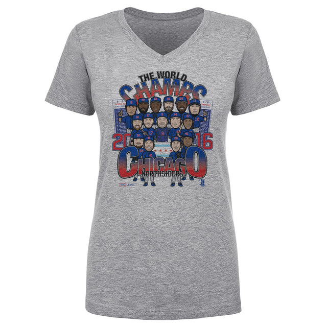 Chicago Women's V-Neck T-Shirt | 500 LEVEL