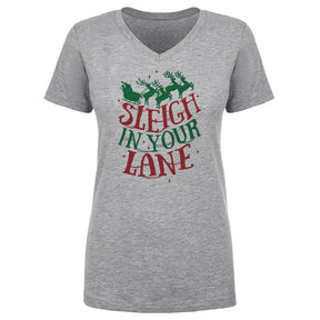 Christmas Women's V-Neck T-Shirt | 500 LEVEL
