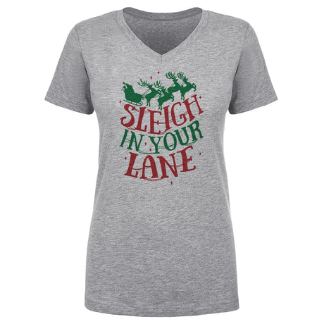 Christmas Women's V-Neck T-Shirt | 500 LEVEL