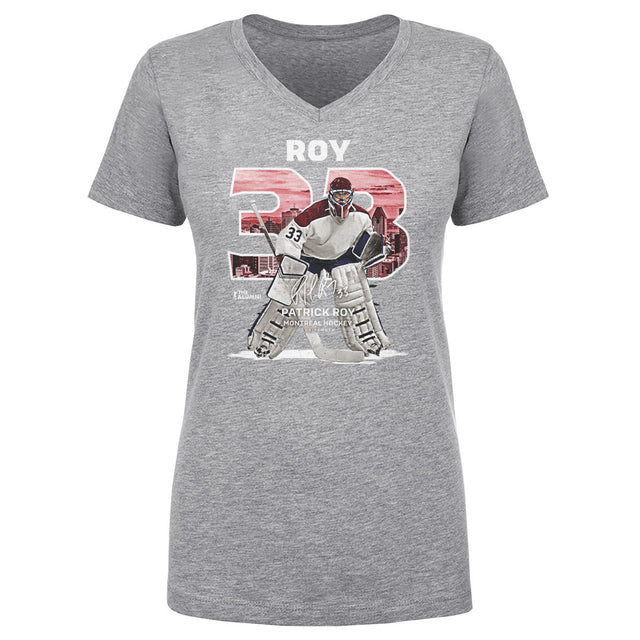 Patrick Roy Women's V-Neck T-Shirt | 500 LEVEL