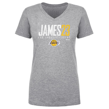 LeBron James Women's V-Neck T-Shirt | 500 LEVEL