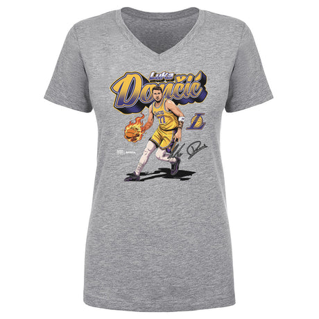 Luka Doncic Women's V-Neck T-Shirt | 500 LEVEL